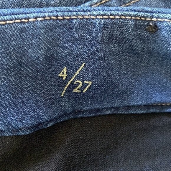 Liverpool High-Rise Skinny Pull On Distressed Jeans Stretchy Denim - Picture 11 of 15